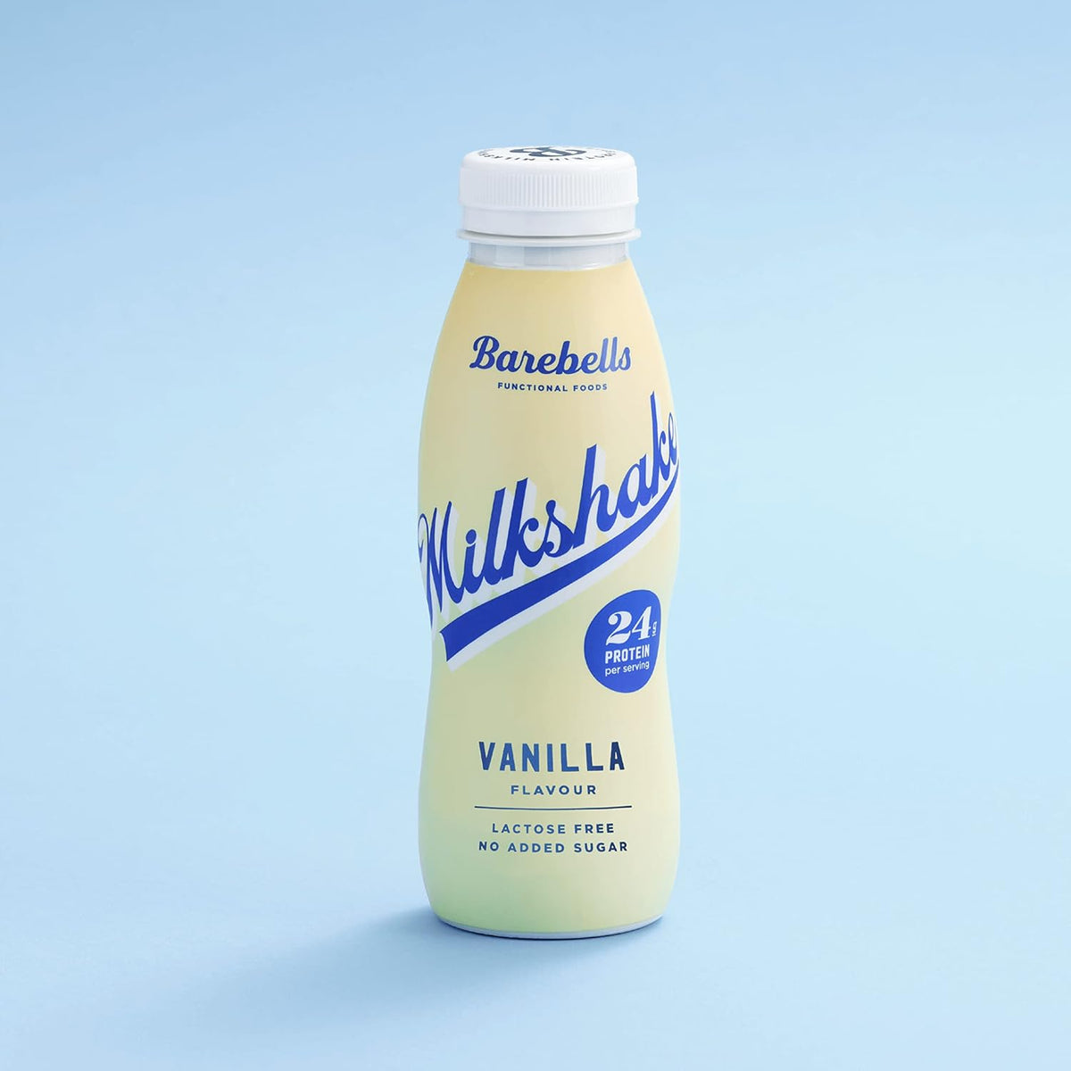 Barebells Milkshake - Batido Proteinas - 24g Proteina x Batido - Sin Lactosa - Sin Gluten - Sin Azúcares Añadidos - Vainilla - Pack 8 Batidos x 330ml