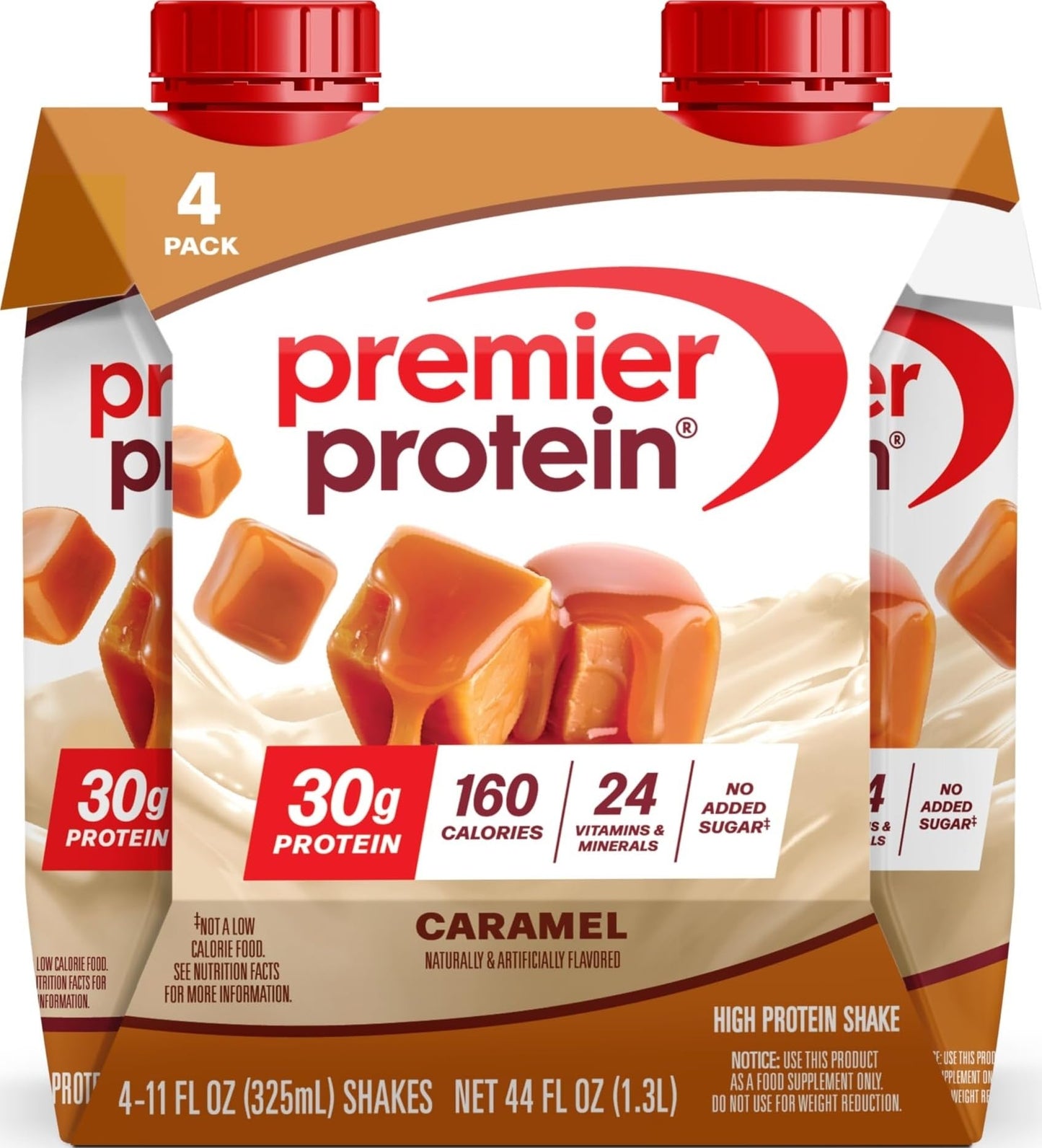 Premier Protein 30g High Protein Shake, Chocolate, 12 Pack | 160 Calories, 24 Vitamins & Minerals, No Added Sugar, Supports Muscle Health, Gluten-Free, 11 oz
