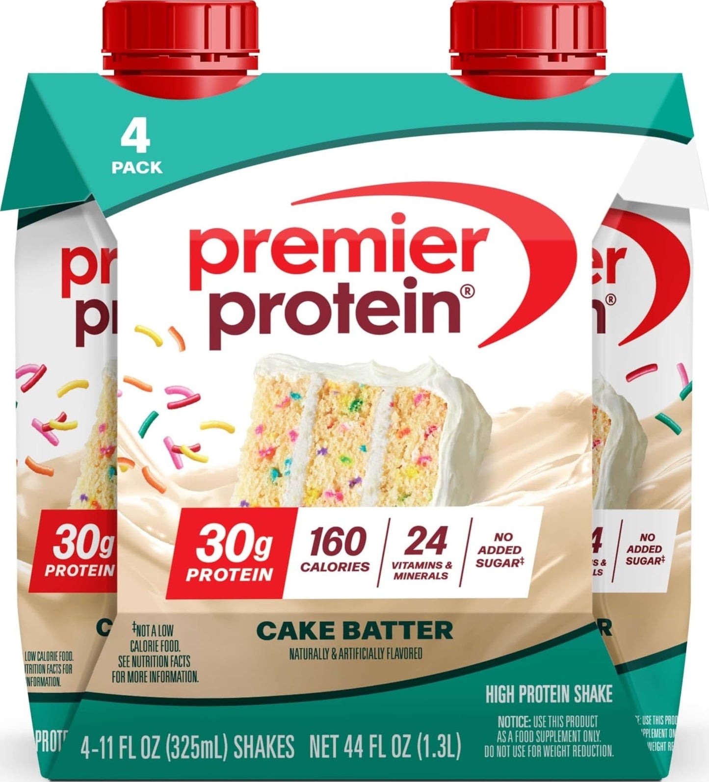 Premier Protein 30g High Protein Shake, Chocolate, 12 Pack | 160 Calories, 24 Vitamins & Minerals, No Added Sugar, Supports Muscle Health, Gluten-Free, 11 oz