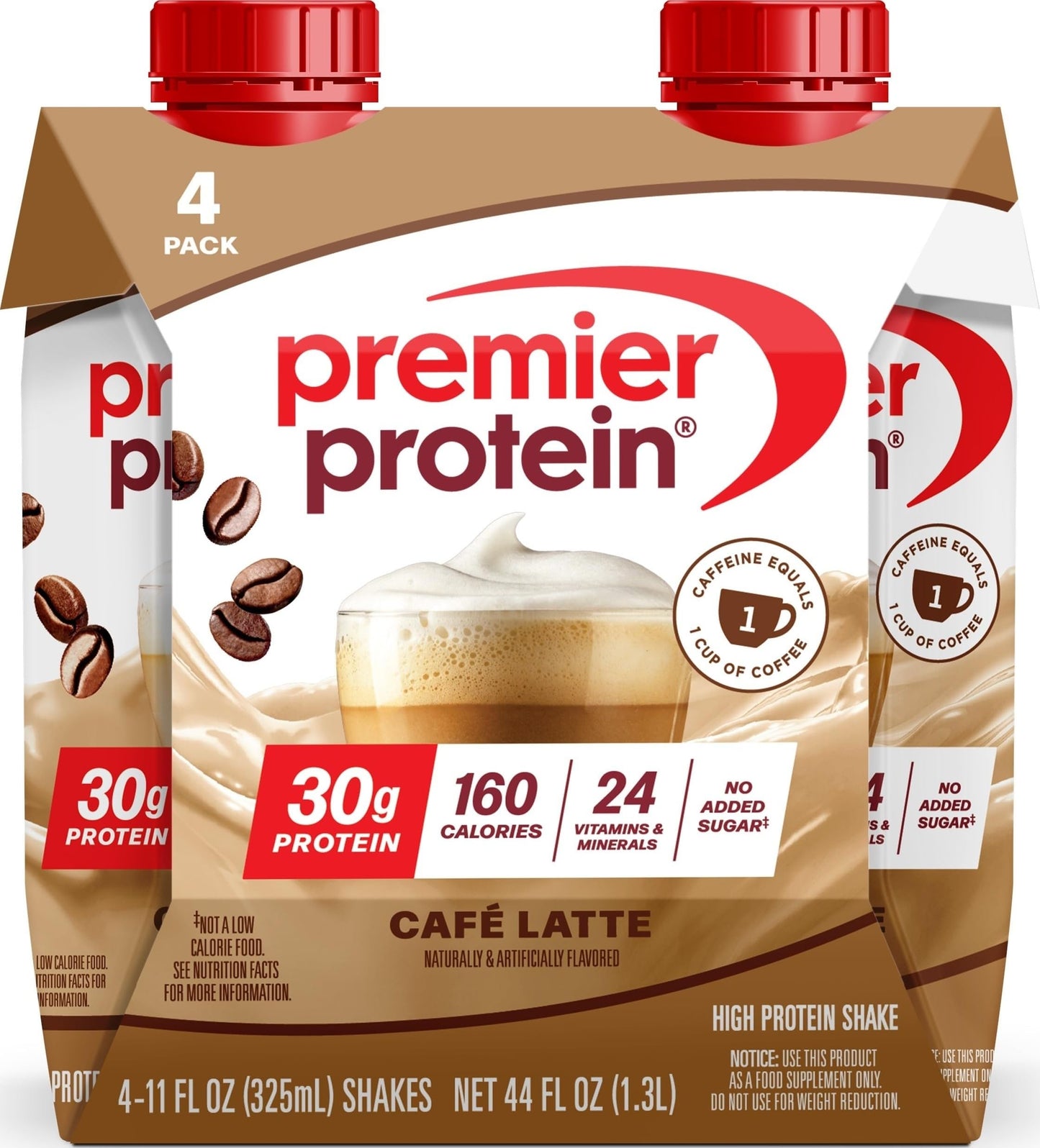 Premier Protein 30g High Protein Shake, Chocolate, 12 Pack | 160 Calories, 24 Vitamins & Minerals, No Added Sugar, Supports Muscle Health, Gluten-Free, 11 oz