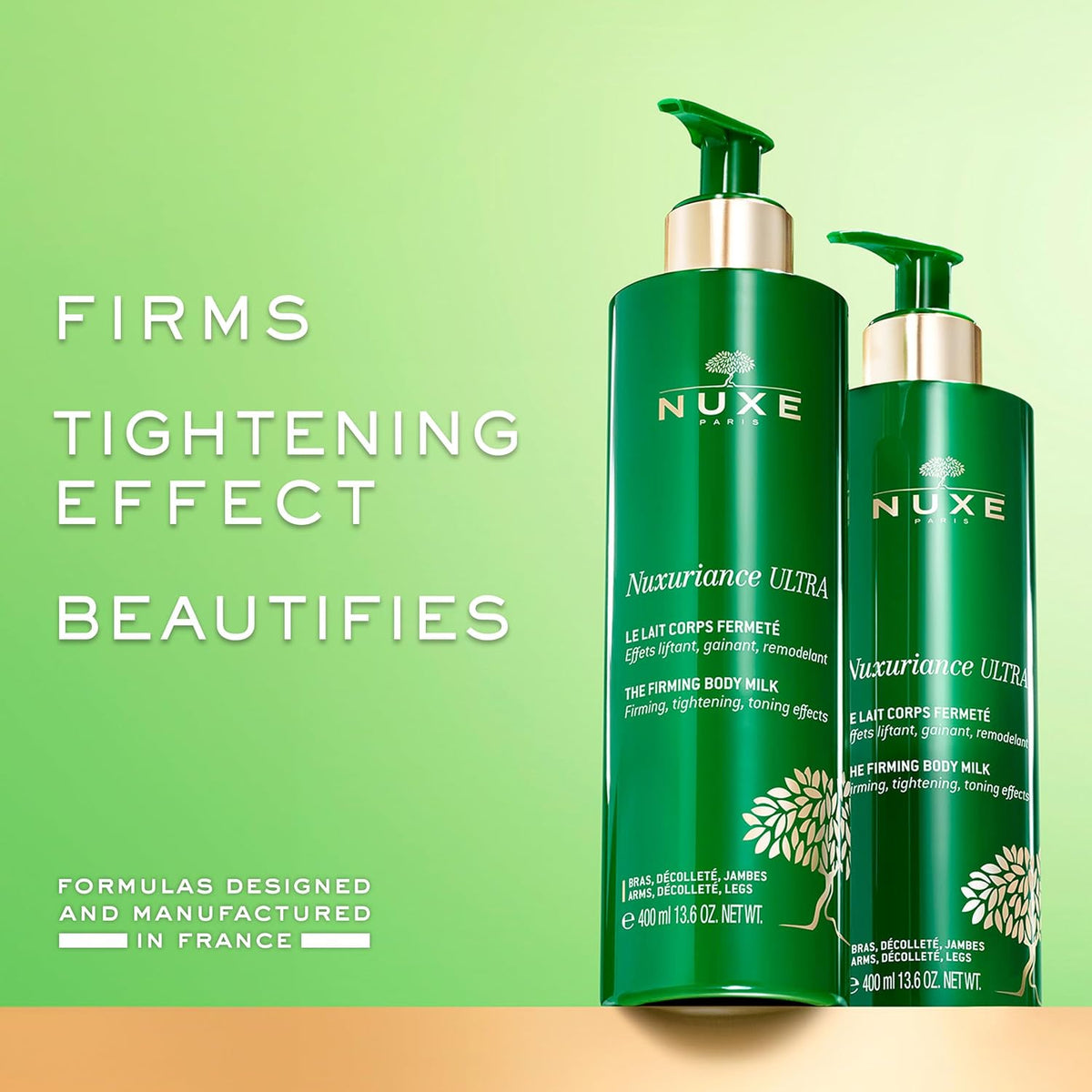 Nuxe Nuxuriance Ultra, The Firming Body Milk, Lifting & Sculpting Moisture Lotion with Alfalfa Seed Extract, 13.6 Fl Oz