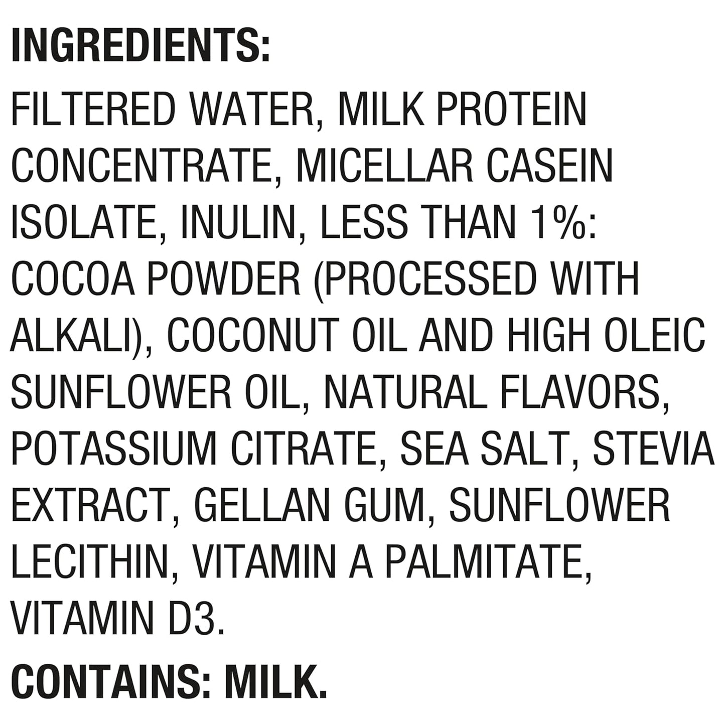 Oikos Protein Shake,Chocolate,30g High Protein Drinks,Shelf Stable,Ready to Drink,5g Prebiotic Fiber,12 fl oz Bottle,​,(Pack of 24)