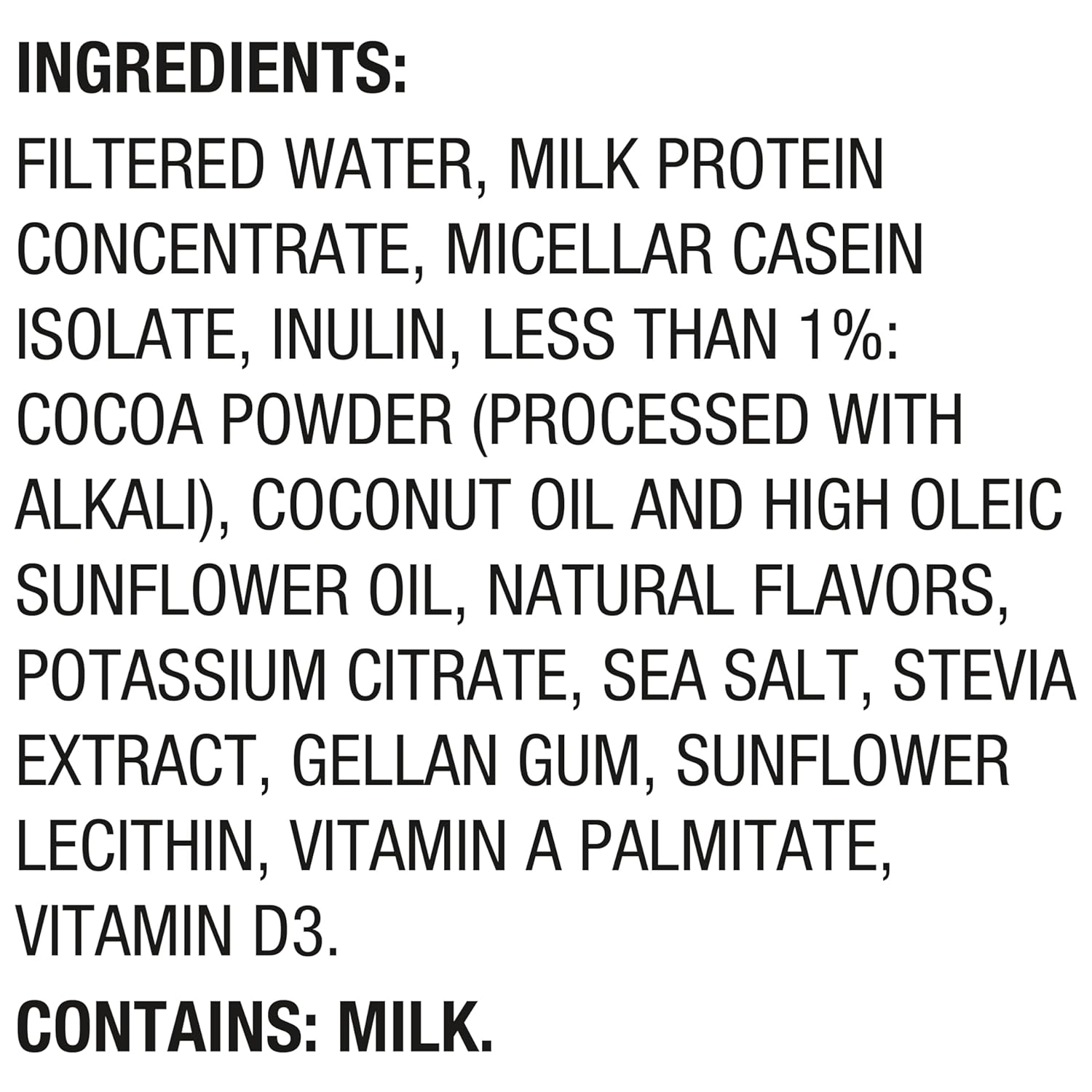 Oikos Protein Shake,Chocolate,30g High Protein Drinks,Shelf Stable,Ready to Drink,5g Prebiotic Fiber,12 fl oz Bottle,​,(Pack of 24)